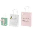 torebki na prezenty swieta merry chrismas mix partydeco 3 szt