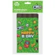 torebki na slodycze gaming party zielone godan 6 szt