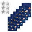 torebki na slodycze kosmos rakieta planety partypal 17 5x10 cm 6 szt