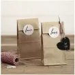 torebki na slodycze love kraft partydeco 6 szt