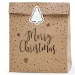 torebki na slodycze merry christmas kraft partydeco 3 szt