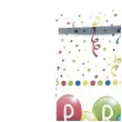 torebki papierowe party happy birthday streamers procos 24x13 cm 4 szt