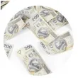tuba strzelajaca banknoty 200 pln papier partydeco 60 cm