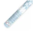 tuba strzelajaca biale motylki papier partydeco 80 cm