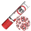tuba strzelajaca konfetti 60 urodziny traffic birthday funny fashion 20 cm