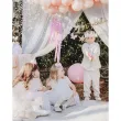 tuba strzelajaca konfetti gwiazdki zloty partydeco 20 cm