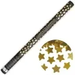 tuba strzelajaca konfetti gwiazdki zloty partydeco 80 cm