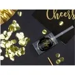 tuba strzelajaca konfetti kolka push pop zloty partydeco 18 cm