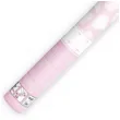 tuba strzelajaca konfetti platki roz bialy partydeco 60 cm
