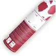 tuba strzelajaca konfetti platki roz bordowy partydeco 40 cm