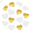 tuba strzelajaca konfetti serca bialo zloty godan 40 cm
