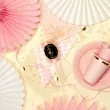 tuba strzelajaca push pop konfetti brzoskwiniowe partydeco 18 cm