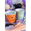wiaderka na cukierki dynia i frankenstein halloween partydeco 13 5 cm