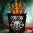 wiaderko cooler poison czarny guirca 19 x 23 cm