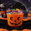 wiaderko do zbierania cukierkow na halloween dynia na slodycze dla dzieci cukierek albo psikus