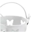 wiaderko na upominki elegant butterfly biale godan 2 szt