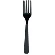 widelce czarne 16 cm 20 szt