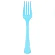 widelce plastikowe classic blekitne partypal 14 cm 20 szt