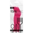 widelce plastikowe classic fuksja partypal 10 szt