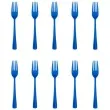 widelce plastikowe classic niebieskie partypal 10 szt