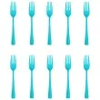 widelce plastikowe classic niebieskie partypal 10 szt