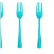 widelce plastikowe classic niebieskie partypal 10 szt