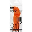 widelce plastikowe classic pomaranczowe partypal 10 szt