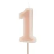 wieczka na tort cyfra 1 brudny r partydeco 10 cm