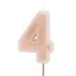 wieczka na tort cyfra 4 brudny r partydeco 10 cm