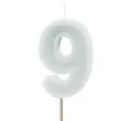 wieczka na tort cyfra 9 mi towy jasny partydeco 10 cm