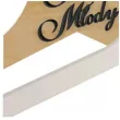wieszaki slubne pan mlody i panna mloda czarny czarny drewno 2 szt