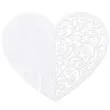 wizytowka na kieliszek serce 10 szt