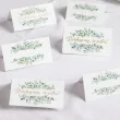 wizytowki na stol komunia ihs eukaliptus beauty 5x8 cm 10 szt