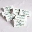 wizytowki na stol komunia ihs eukaliptus beauty 5x8 cm 10 szt