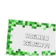 wizytowki na stol winietki dekoracja na urodziny gracza gaming pixele 10 szt