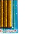 wklad klejowy cienki zloty brokatowy aliga 7x100 mm 6 szt