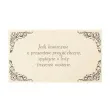 wkladki do zaproszen 25 szt jesli koniecznie