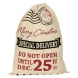 worek mikolaja merry christmas special delivery guirca 40x54 cm