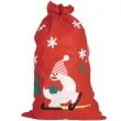 worek mikolaja swiateczny balwanek guirca 85 x 55 cm
