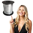wstazka do balonow classic metalik srebrna godan 5mm x 250 m