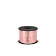 wstazka do balonow do prezentow na urodziny panienski wesele metalic rose gold 0 5 cm x 25 m