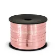 wstazka do balonow do prezentow na urodziny panienski wesele metalic rose gold 0 5 cm x 25 m