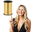 wstazka do balonow pastelowa zloty 0 5 cm x 225 m