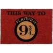 wycieraczka this way to platform 9 3 4 harry potter ootb 60 x 40 cm