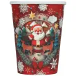 xx bag 6 christmas glasses 240 ml 9 cm