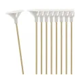 xx bai patyczki z zatyczkami do balonow bambus papier 10 szt