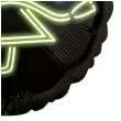 xx balon foliowy 18 cali neon grad zapakowany