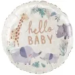 xx balon foliowy 18 cir soft jungle baby