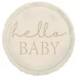 xx balon foliowy 18 hello baby neutralny
