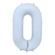 xx balon foliowy cyfra 0 86cm mglisty niebieski